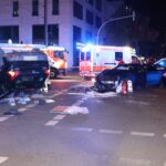 Sechs Personen wurden bei dem Unfall verletzt. © Einsatzreport Berlin